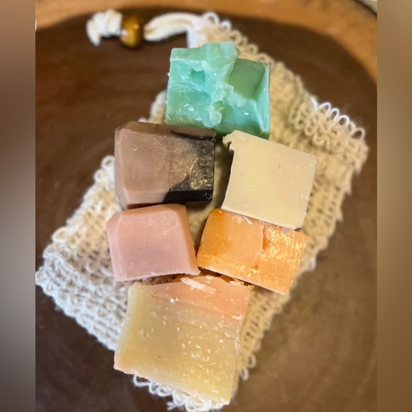 Hand Crafted Other - Artisan Soap - Variety of cubes in Sisal Bag. Please read description ❤️